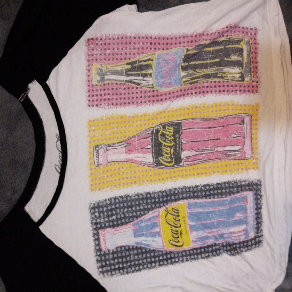 Retro Coca-Cola Crop Top(lightly worn)